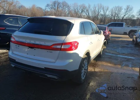 2017 Lincoln Mkx Select из США, поврежденный, VIN 2LMPJ8KRXHBL22290